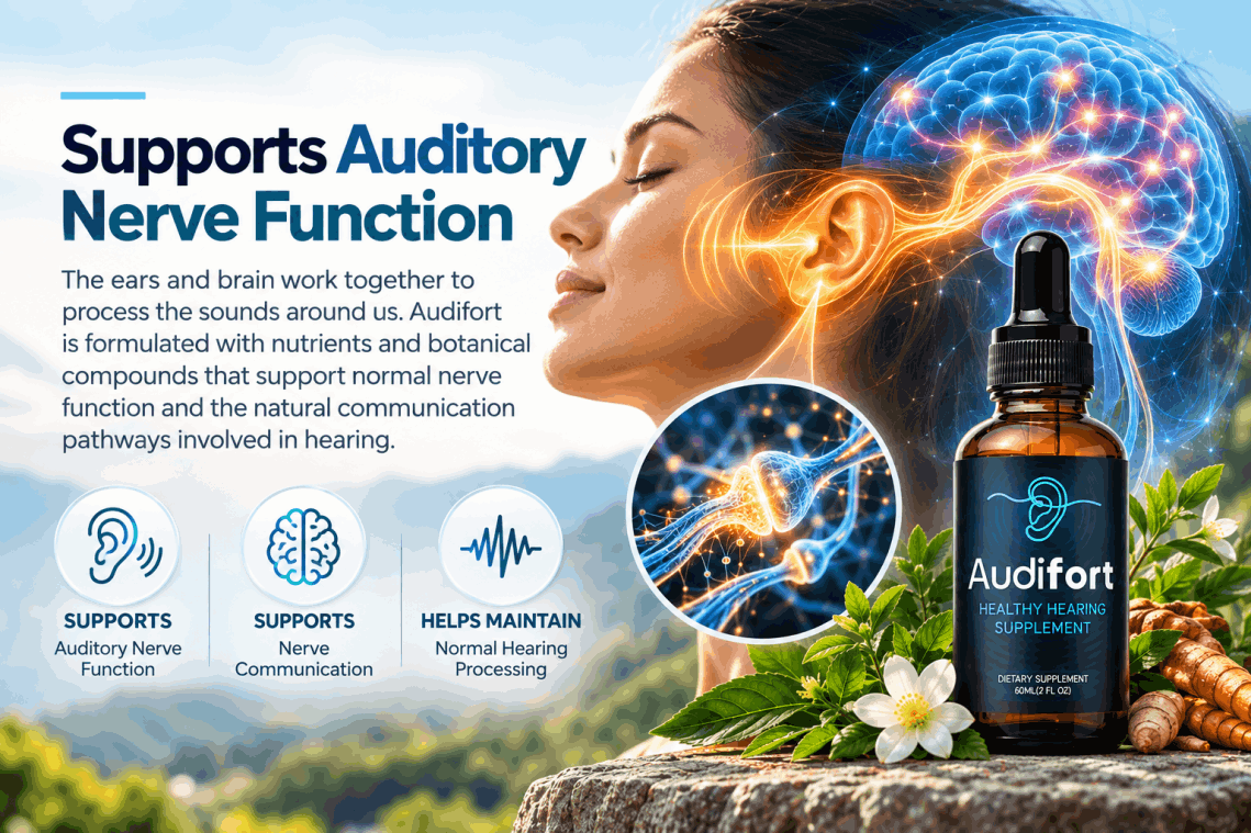 Supports Auditory Nerve Function